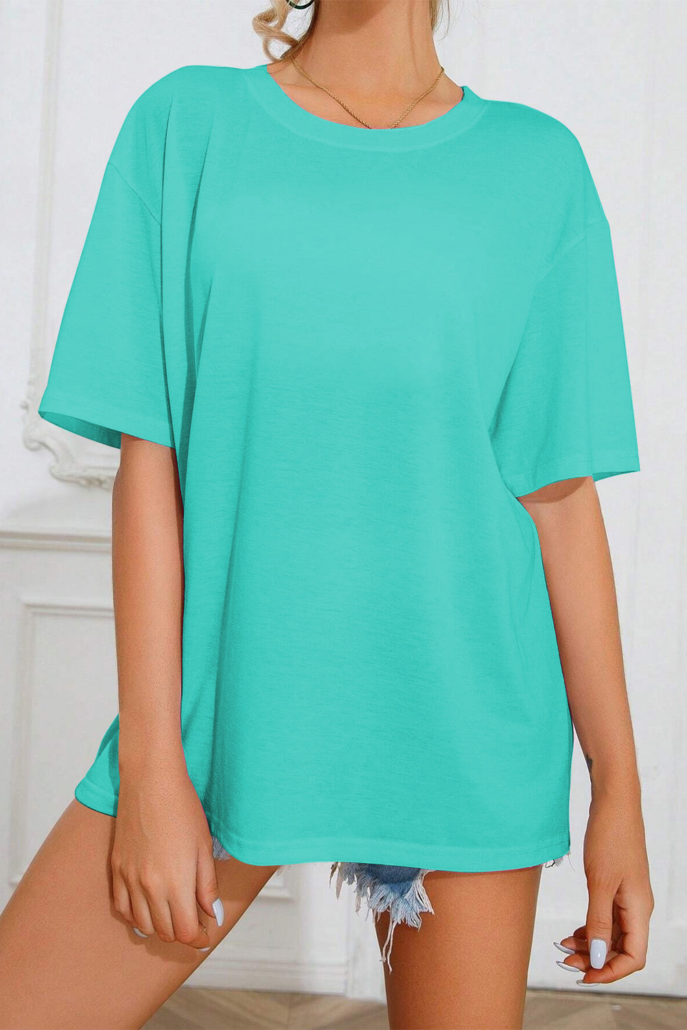 Camiseta com estampa SUNSHINE ON MY MIND rosa brilhante