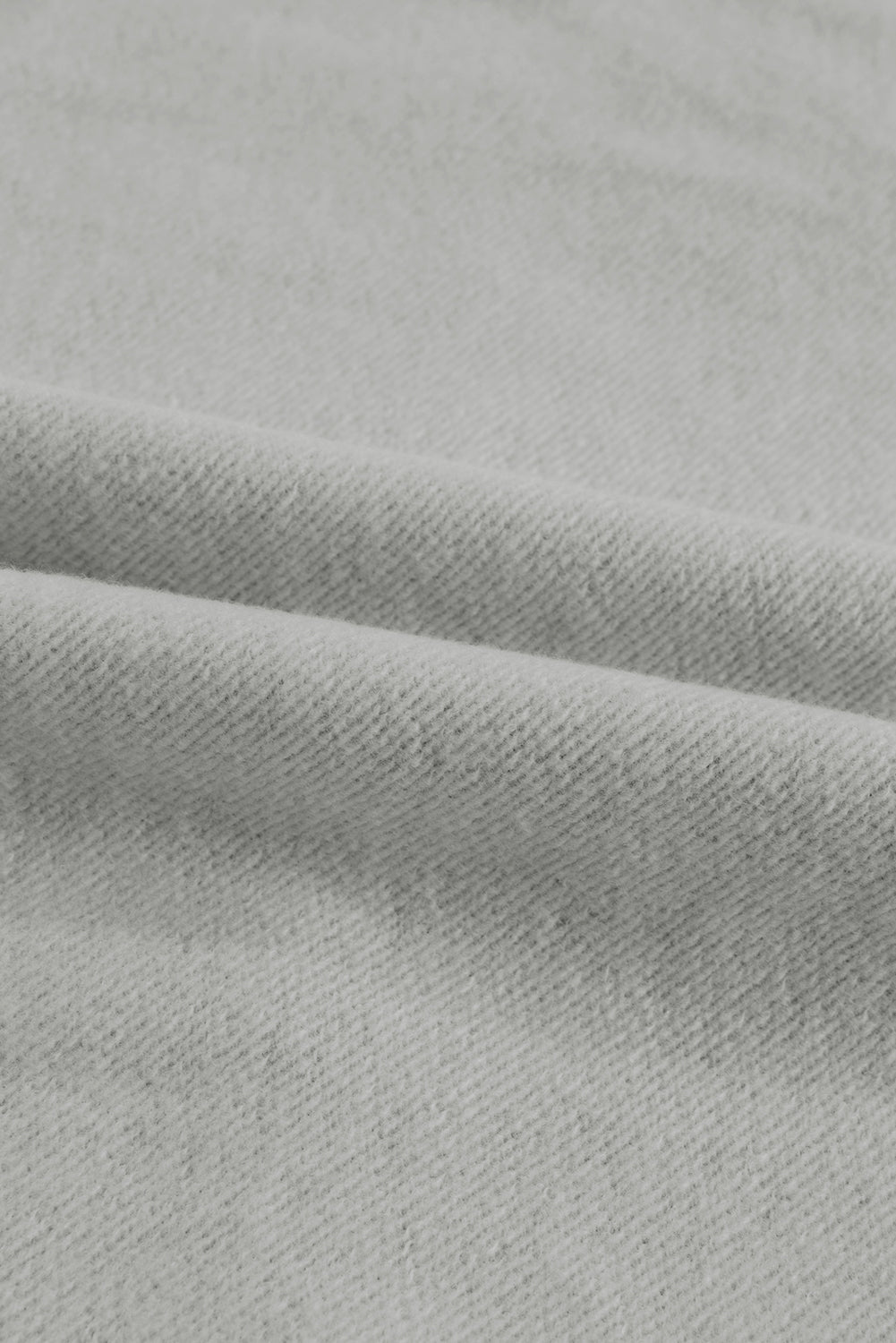 Sweat-shirt marron zippé à col montant et manches avec trou pour les pouces