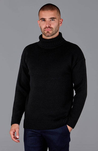 The Modern Submariner - Roll Neck Merino Wool Jumper