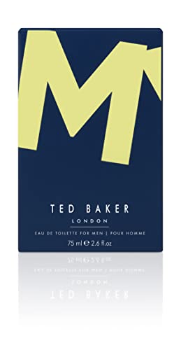 Ted Baker M EDT, Unique Notes of Mandarin, Bergamot and Cardamom, Man Eau de Toilette, 75ml