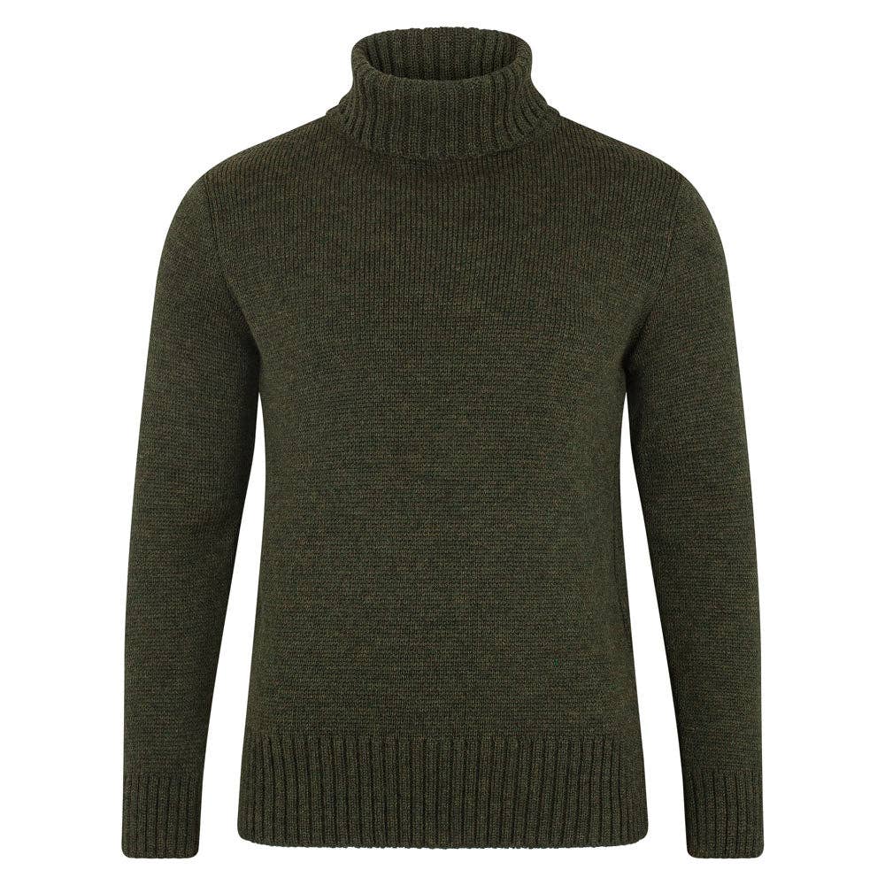 The Fitted Submariner - Roll Neck Merino Wool Jumper