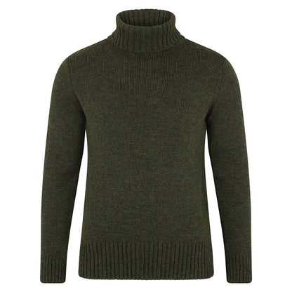 The Fitted Submariner - Roll Neck Merino Wool Jumper