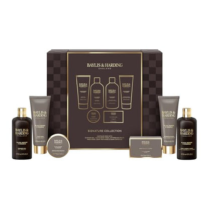 Baylis & Harding Black Pepper & Ginseng Men's Luxury Wash  Gift Set - Vegan Friendly (Pack of 1)