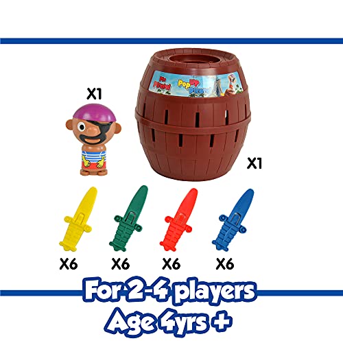 TOMY Pop Up Pirate Classic Children's Action Game