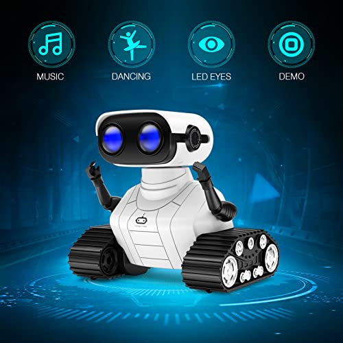 ALLCELE Robot Toys, Rechargeable Kids RC Robots for Girls & Boys