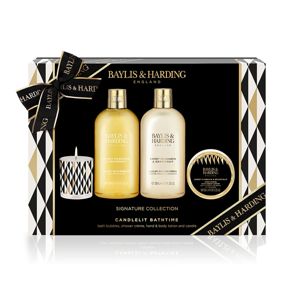 Baylis & Harding Sweet Mandarin & Grapefruit Ultimate Bathing Large Gift Set (Pack of 1) - Vegan Friendly