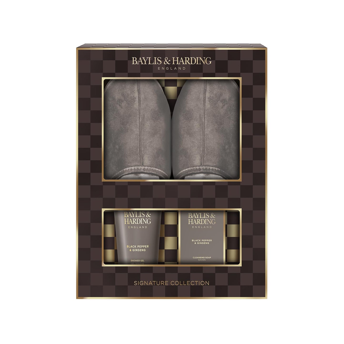 Baylis & Harding Black Pepper & Ginseng Men's Luxury Wash  Gift Set - Vegan Friendly (Pack of 1)