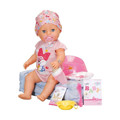 BABY born Soft Touch Girl 43cm With Magic Dummy