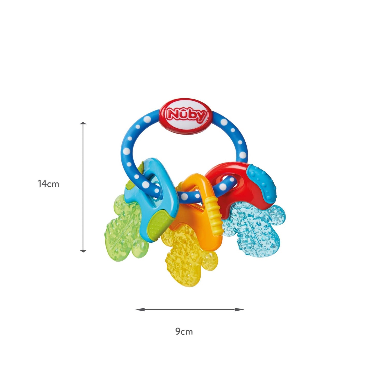 Nuby IcyBite™ Keys – Soothing Teether | Suitable from 3 Months Plus