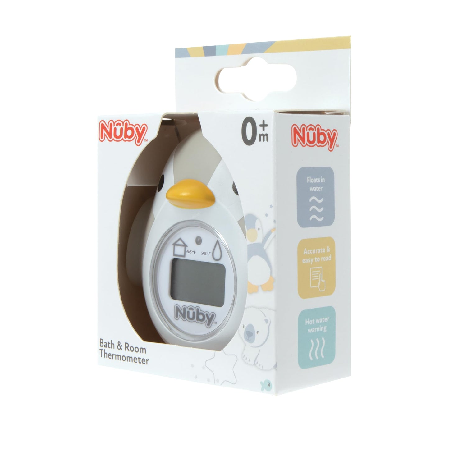 Nuby - Penguin shaped baby bath Digital thermometer