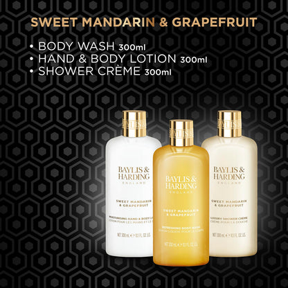 Baylis & Harding Sweet Mandarin & Grapefruit Ultimate Bathing Large Gift Set (Pack of 1) - Vegan Friendly