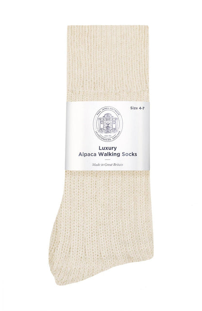 Alpaca Cushion Sole Walking Socks