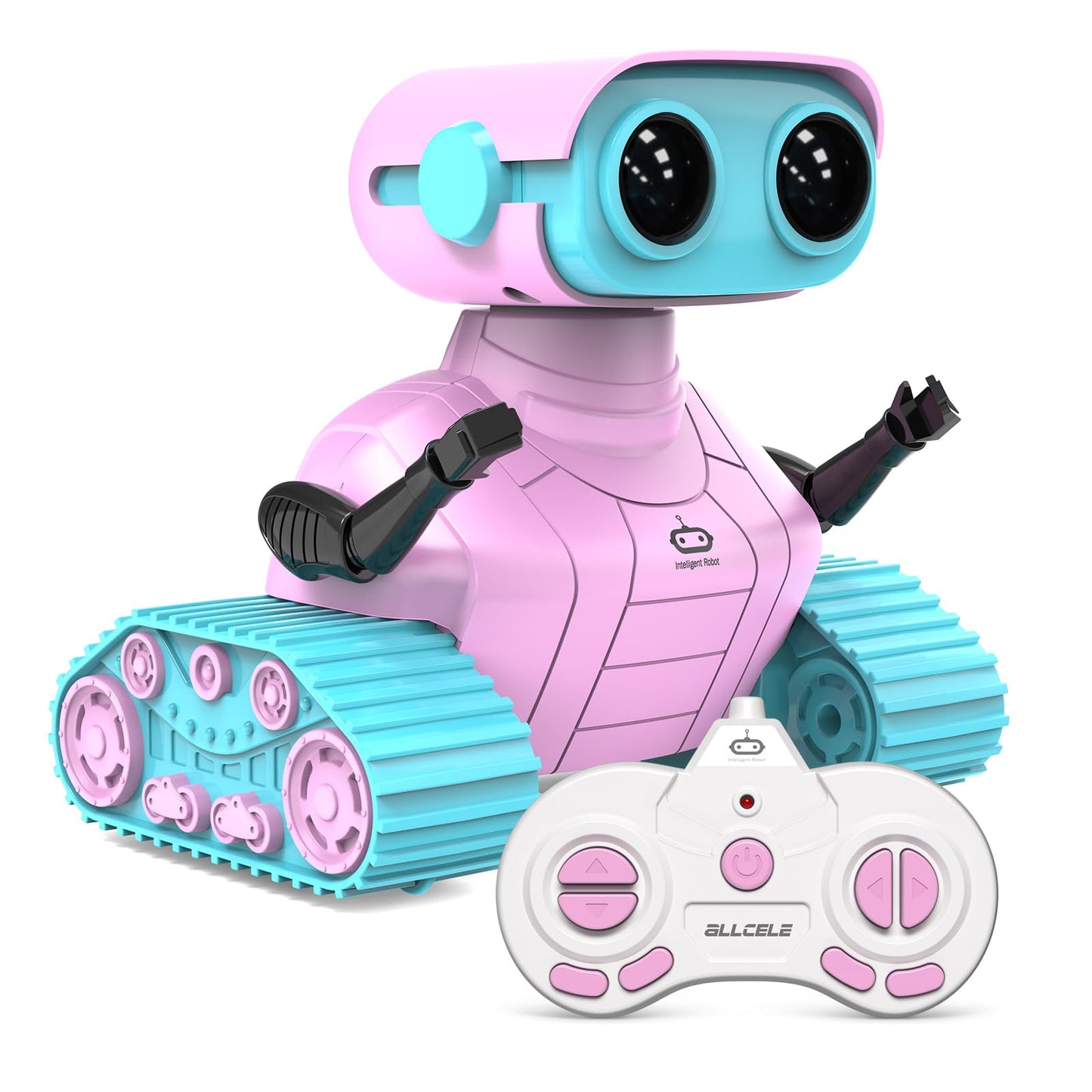 ALLCELE Robot Toys, Rechargeable Kids RC Robots for Girls & Boys