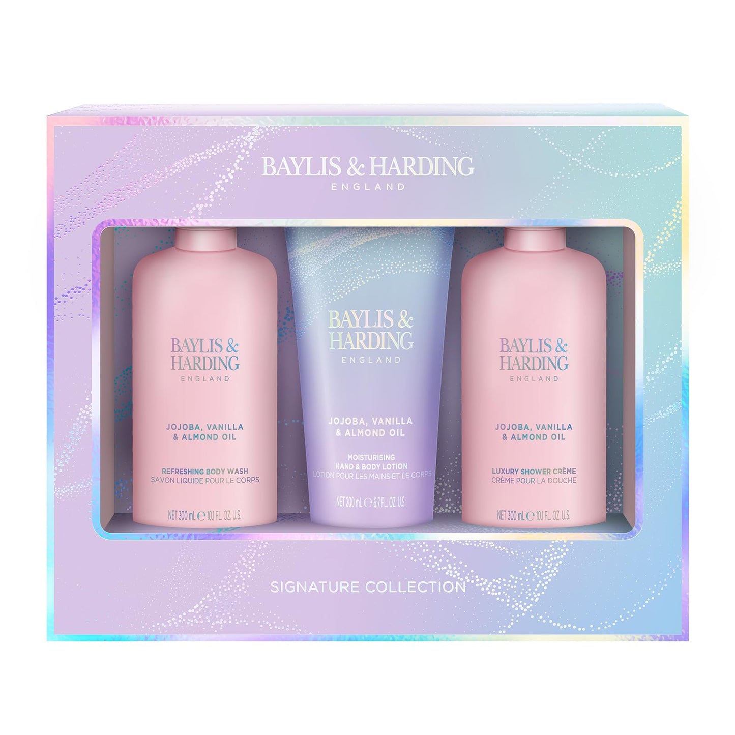 Baylis & Harding Jojoba, Vanilla & Almond Oil Ultimate Bathing Large Gift Set (Pack of 1) - Vegan Friendly