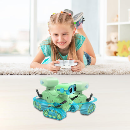 ALLCELE Robot Toys, Rechargeable Kids RC Robots for Girls & Boys