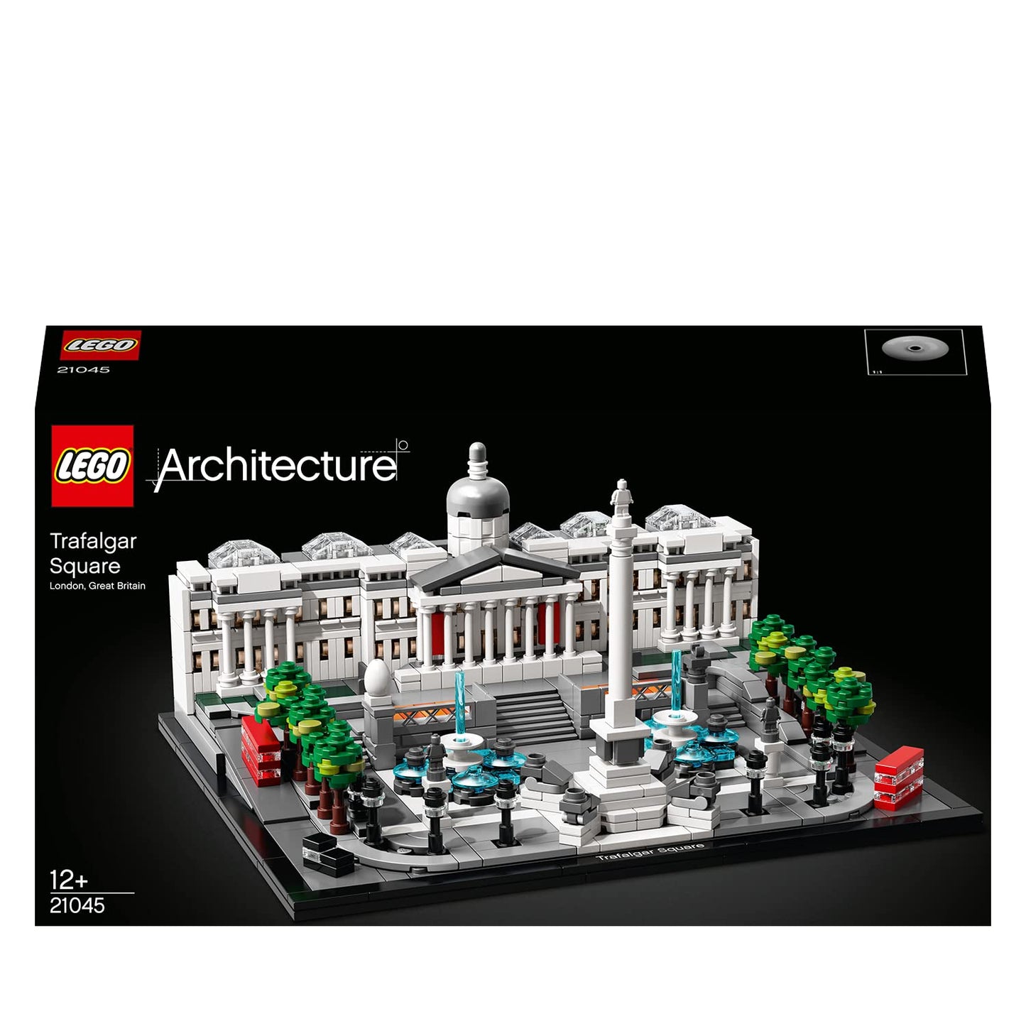 LEGO  Architecture Trafalgar Square Set, with London Landmark