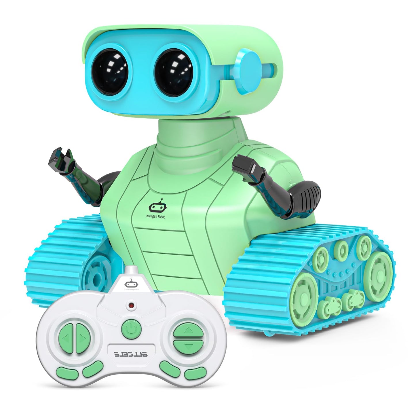 ALLCELE Robot Toys, Rechargeable Kids RC Robots for Girls & Boys