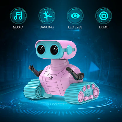 ALLCELE Robot Toys, Rechargeable Kids RC Robots for Girls & Boys