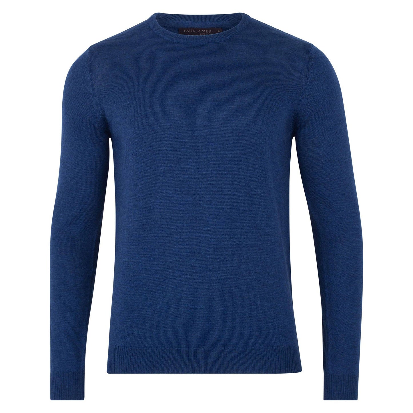 Mens Extra Fine Merino Wool Crew Neck Jumper