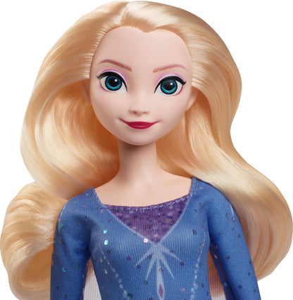 Disney Princess Elsa Posable Fashion Doll with Signature Clothing