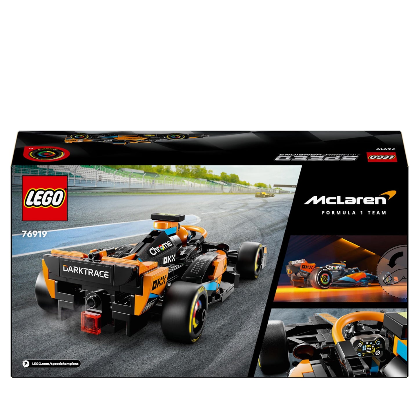 LEGO Speed Champions 2023 McLaren Formula 1 Race Car Toy for 9 Plus Year Old Kids