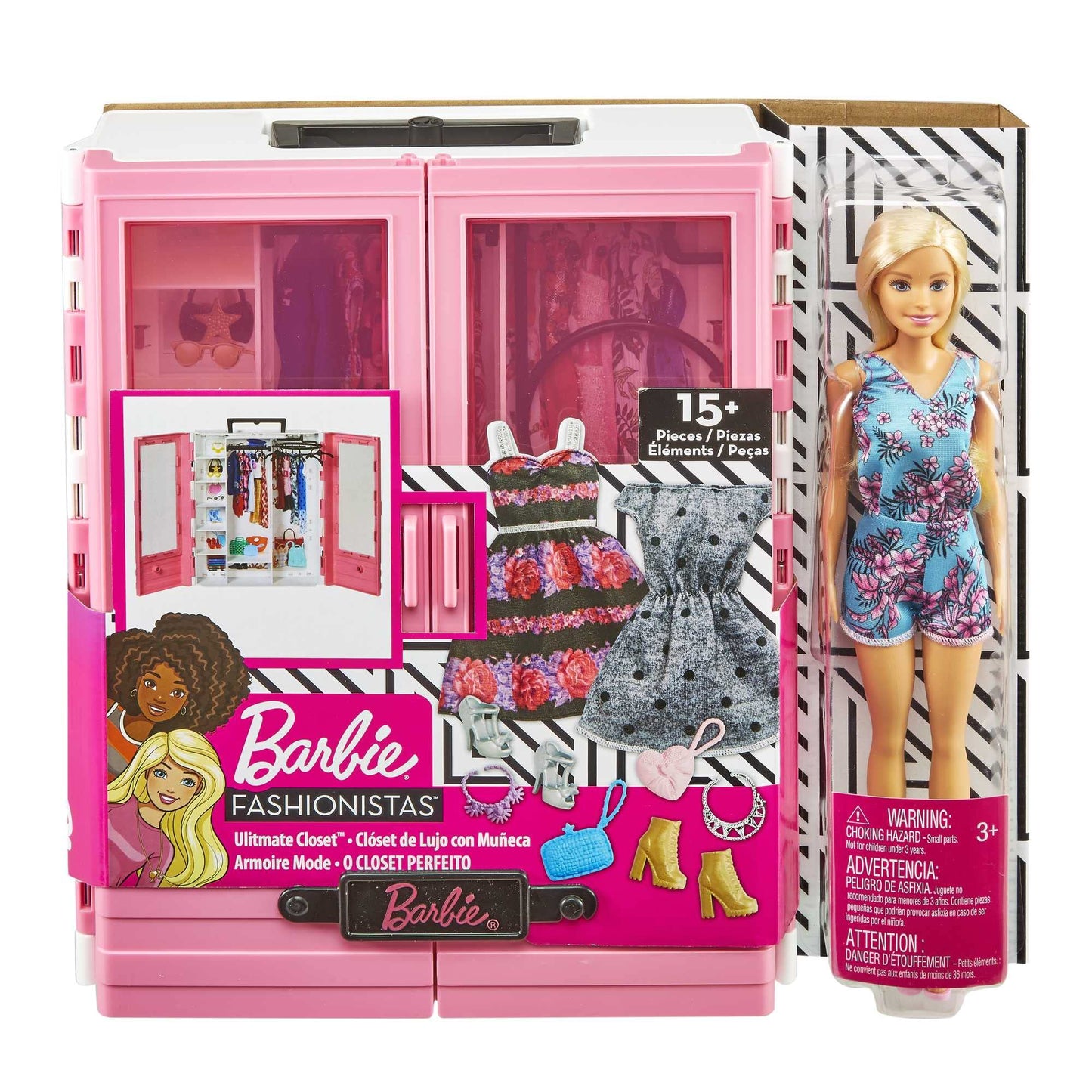 Barbie Fashionistas Ultimate Closet and Doll