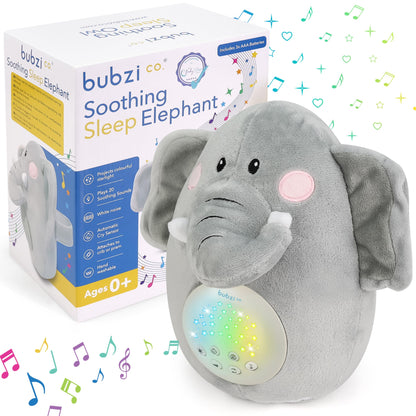 Baby Soother Cry Activated Sensor Toys Owl White Noise Sound Machine