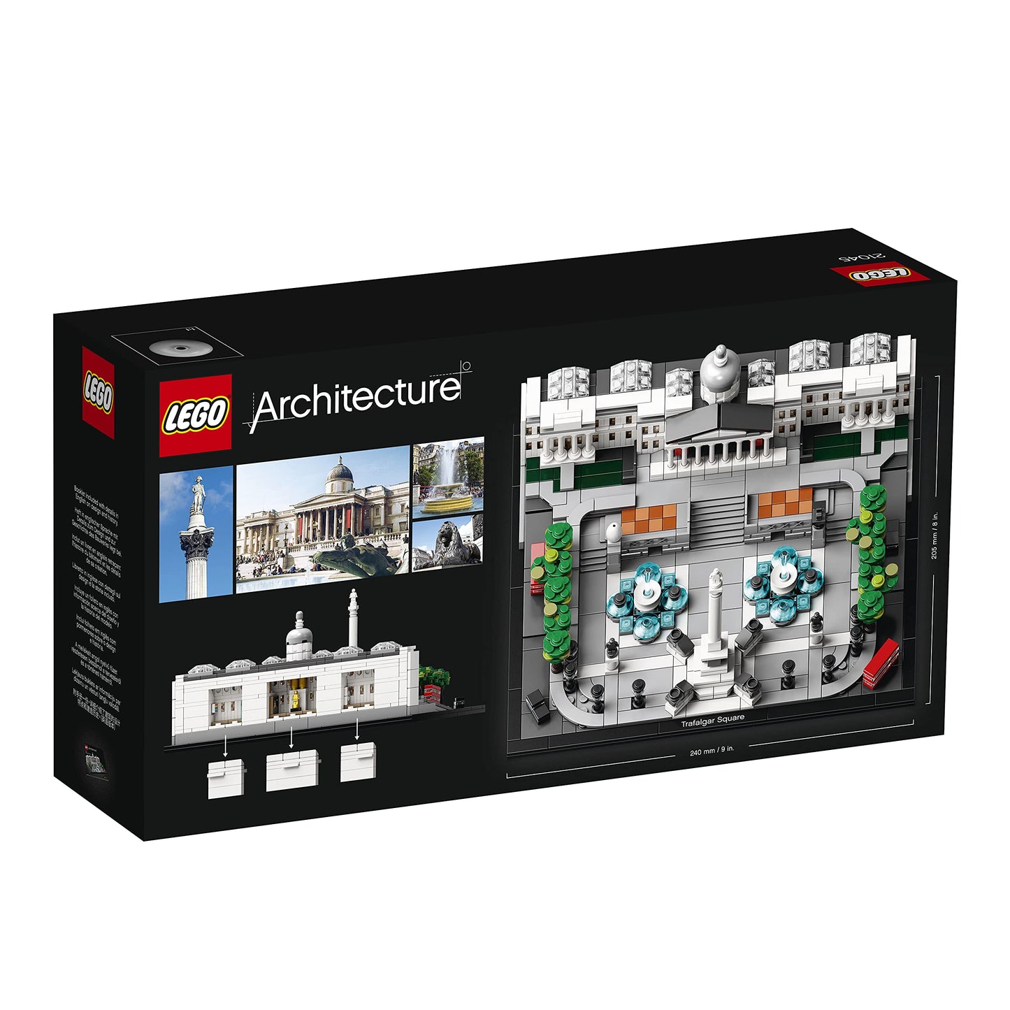 LEGO  Architecture Trafalgar Square Set, with London Landmark