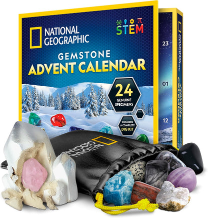 NATIONAL GEOGRAPHIC Gemstone Advent Calendar 2024