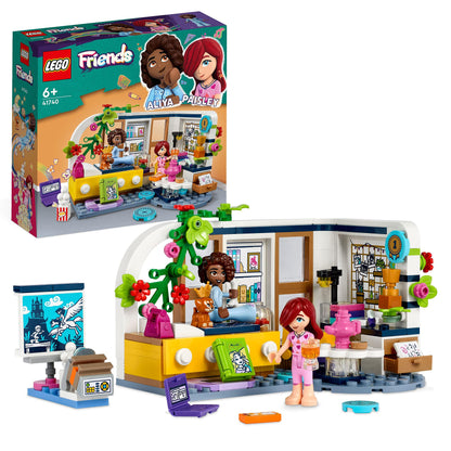 LEGO  Friends Aliya's Room, Mini Sleepover Party Bedroom Playset