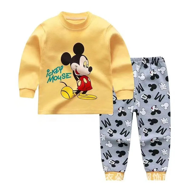 Disney Set Cartoon Kids Long Sleeve