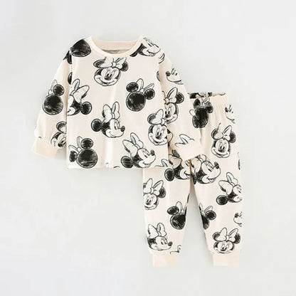 Disney Set Cartoon Kids Long Sleeve