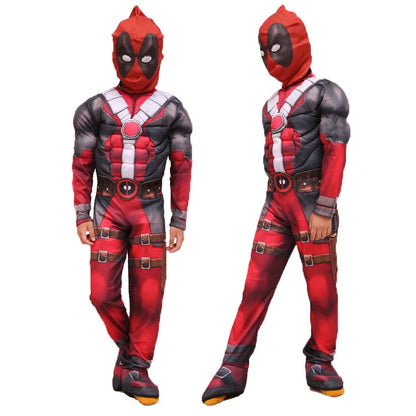 Deadpool Halloween Costume Men Women Kids Cosplay