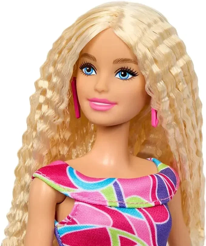 Original Barbie Fashionistas Doll Blonde Wavy Totally Hair Dress Accessories