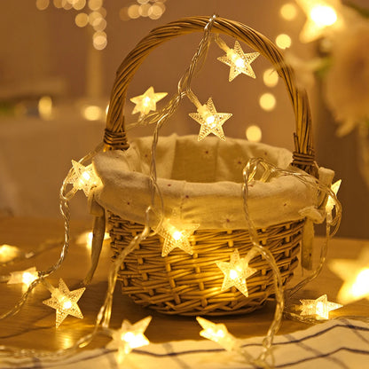 LED String Lights Outdoor Star Chain Lights