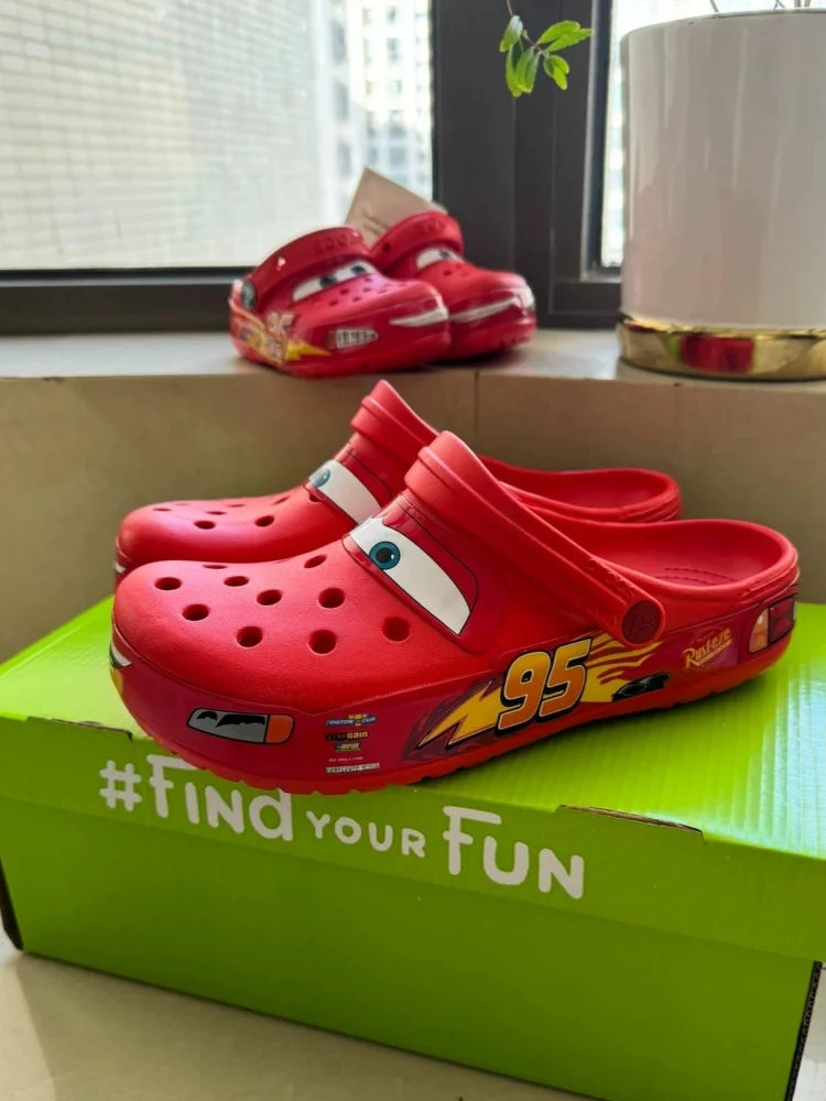 Aoger  Lightning Mcqueen Pixar  Cartoon crocs