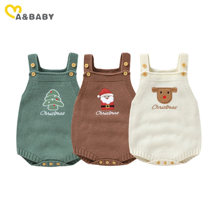 Christmas Baby Romper Sleeveless