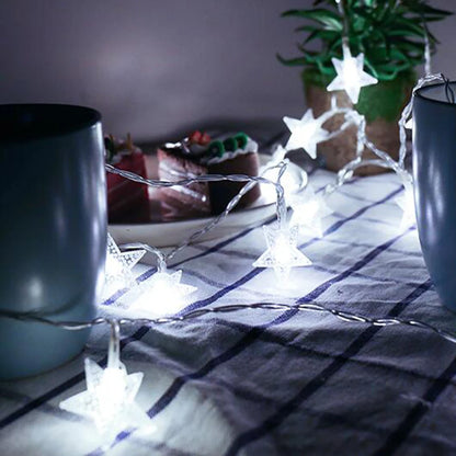 LED String Lights Outdoor Star Chain Lights