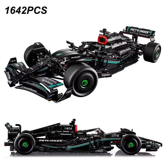 1642PCS Technical F1 W14 E Performance Speed Car Building Blocks Brick Compatible 42171 Vehicle Model