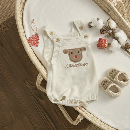 Christmas Baby Romper Sleeveless