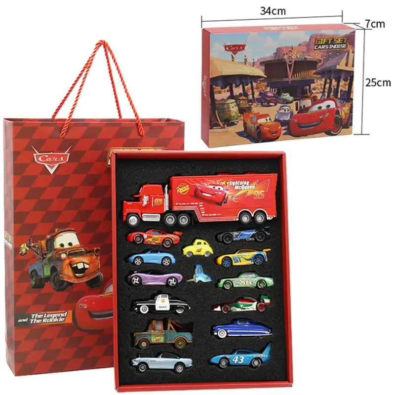 Disney Pixar Cars 3 Metal Diecast lightning McQueen collection set