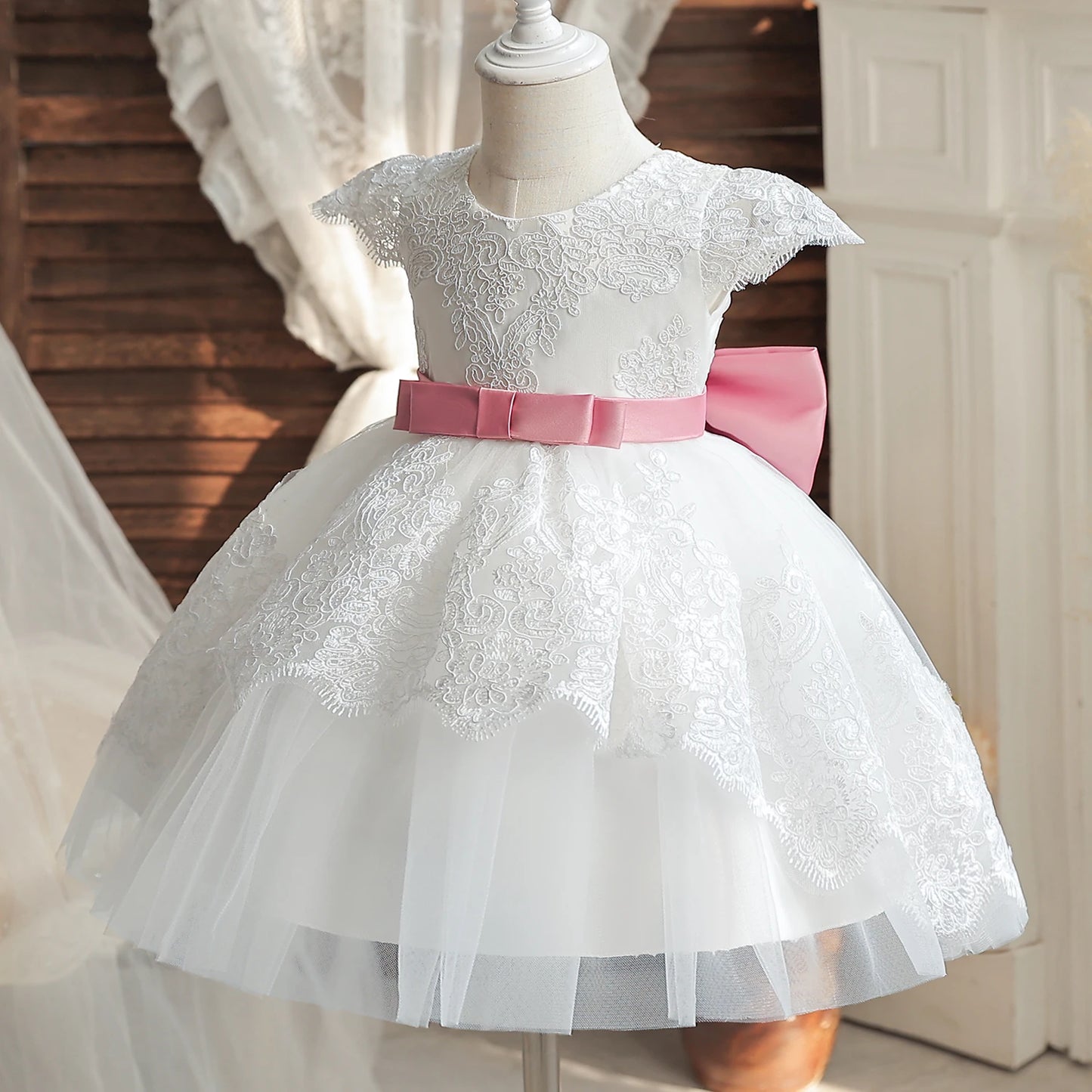 Vintage Embroidery Elegant Princess Dresses