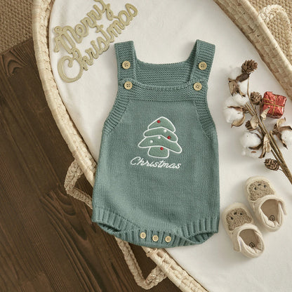 Christmas Baby Romper Sleeveless