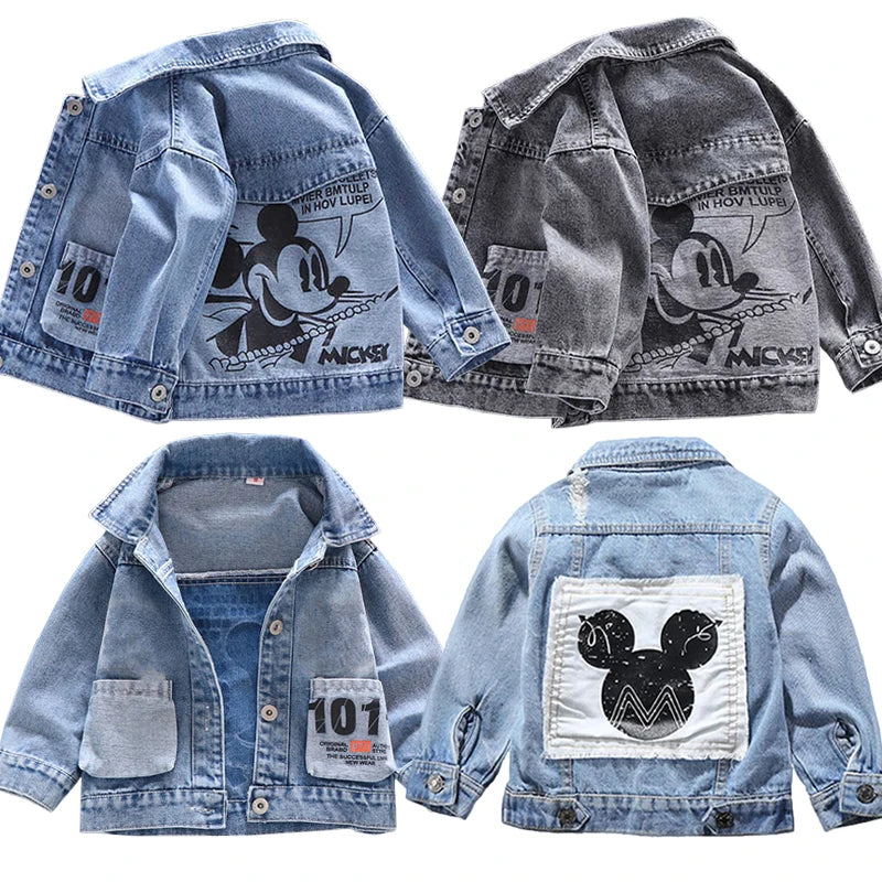 Disney Mickey Denim light outwear Jacket