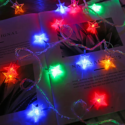 LED String Lights Outdoor Star Chain Lights