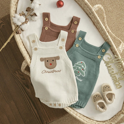 Christmas Baby Romper Sleeveless