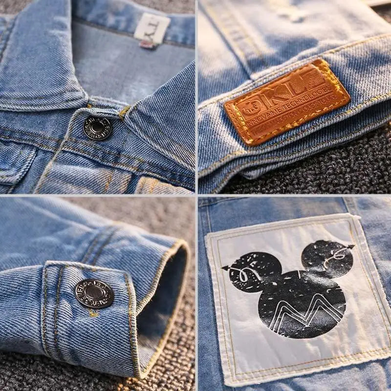 Disney Mickey Denim light outwear Jacket