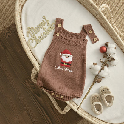 Christmas Baby Romper Sleeveless