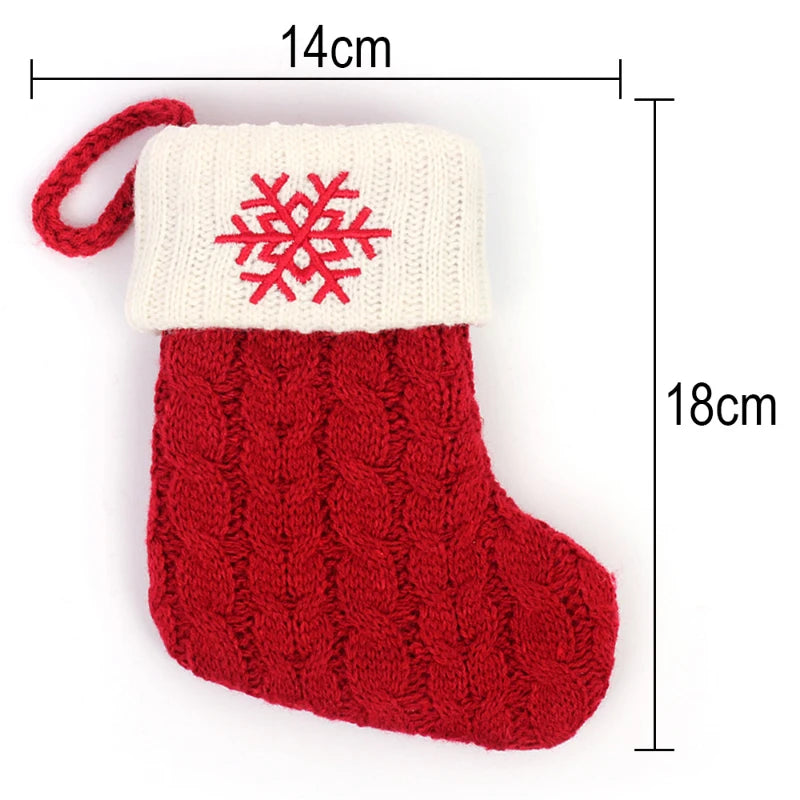 Small Christmas Stocking socks for Christmas Tree Pendant Decorations