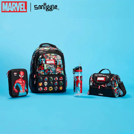 Smiggle Marvel Superhero Spider-Man Children Stationery School Bag